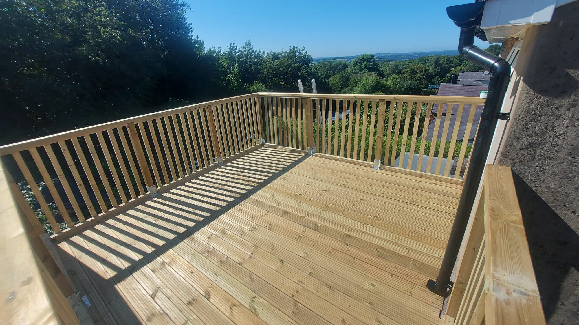Decking fitting and supply service North Wales