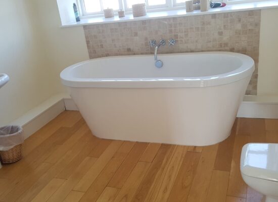 Bathroom fitting and supply service Bangor North Wales