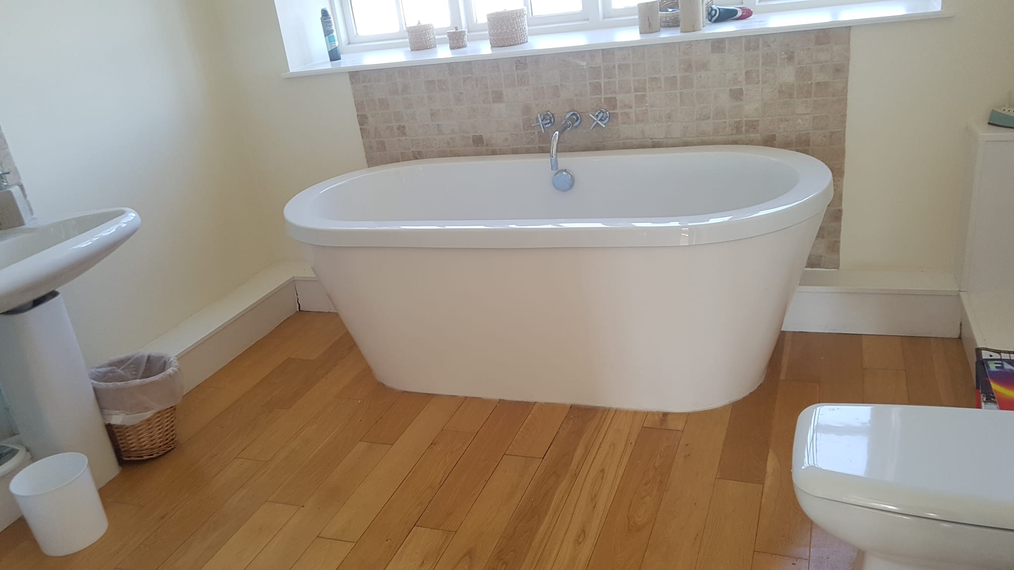 Bathroom fitting and supply service Bangor North Wales